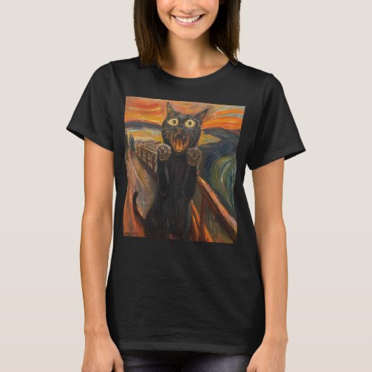 Die Meow T-Shirt (Vorderseite)
