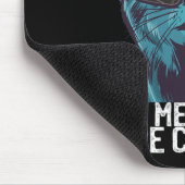 Die Meowtains rufen lustige Ski-Schneebrett-Brille Mousepad (Ecke)