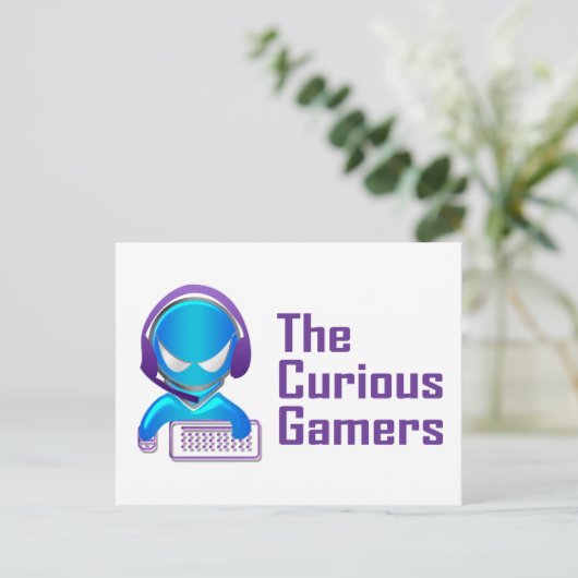 Die merkwürdigen Postkarten der Gamer (Stehend Vorderseite)