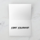 Die merkwürdigen Schwestern vergießen einen Zauber Karte (Innenseite)