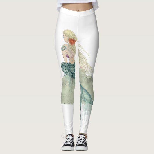DIE MERMAID - Leggins (Vorderseite)