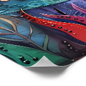 DIE MERMAMAL UND DIE PRINZESSE FARBE POSTER (Ecke)