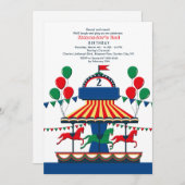 Die Merry-Go-Runde #2 Einladung (Vorne/Hinten)