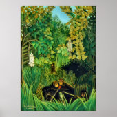 Die Merry Jesters - Henri Rousseau Poster (Vorne)