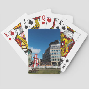 Die Messe, das Stadtzentrum Spielkarten