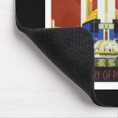 "Die Messe der Welt, Chicago, 1933" Vintag Mousepad (Ecke)