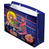 Die Messe Große Geschenktüte (Rückseite Schrägansicht)