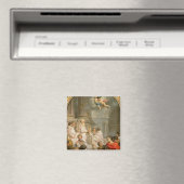 Die Messe St. Basil (Öl auf Leinwand) Magnet (In Situ (Geschirrspüler))