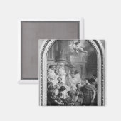 Die Messe St. Basil, vor 1747 Magnet (Vorderseite/Rückseite)