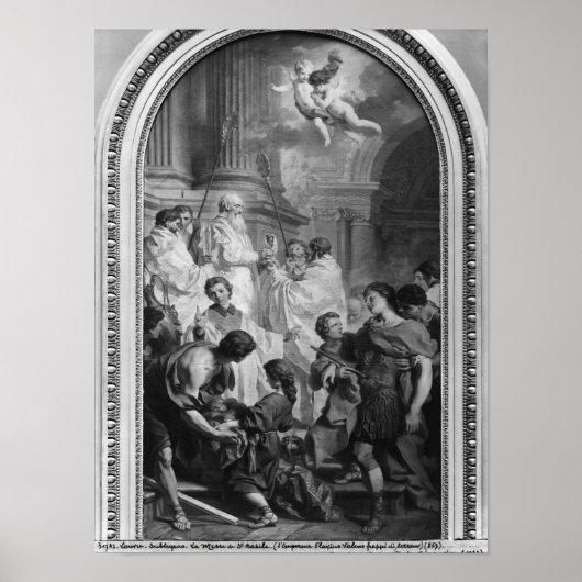 Die Messe St. Basil, vor 1747 Poster (Vorne)