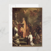 Die Messe St. Gregory Postkarte (Vorne/Hinten)