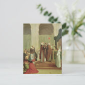 Die Messe St. Martin von Tours, 1654 Postkarte (Stehend Vorderseite)