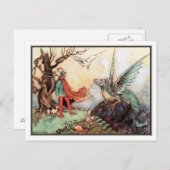 Die Messe von Warwick Goble Postkarte (Vorne/Hinten)