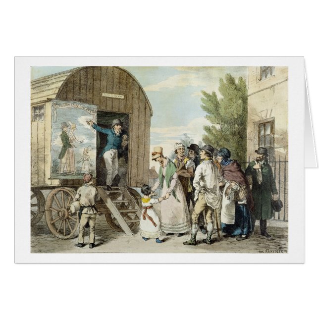 Die Messen: Die Show, c.1821 (Farbelitho) (Vorderseite (Horizontal))
