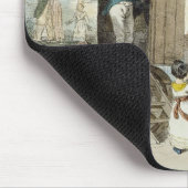 Die Messen: Die Show, c.1821 (Farbelitho) Mousepad (Ecke)