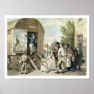 Die Messen: Die Show, c.1821 (Farbelitho) Poster