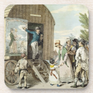 Die Messen: Die Show, c.1821 (Farbelitho) Untersetzer
