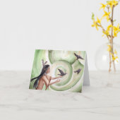 Die Messengers - Notecard Karte (Gelbe Blume)