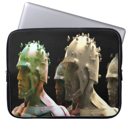 Die Metal-Armee-Männer auf einer 15-Zoll-Laptop-El Laptopschutzhülle