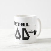 DIE METALLTasse Kaffeetasse (VorderseiteRechts)