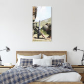 Die Methode der direkten Entfeuerung von Mörsern Leinwanddruck (Insitu (Schlafzimmer))