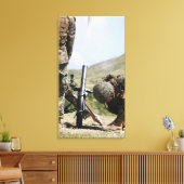 Die Methode der direkten Entfeuerung von Mörsern Leinwanddruck (Insitu (Wohnzimmer))