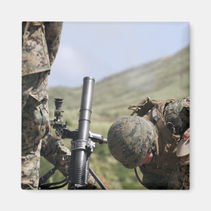 Die Methode der direkten Entfeuerung von Mörsern Magnet