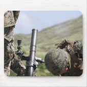 Die Methode der direkten Entfeuerung von Mörsern Mousepad (Vorne)