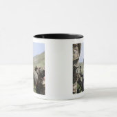 Die Methode der direkten Entfeuerung von Mörsern Tasse (Zentrum)