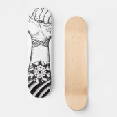 DIE MEUTE STREET SKATEBOARD (Vorderseite)