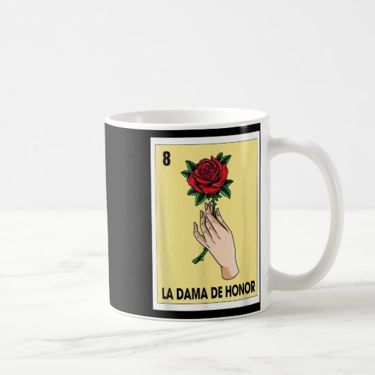 Die mexikanische Bingokartenbride Babe Bache Kaffeetasse (Rechts)