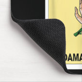Die mexikanische Bingokartenbride Babe Bache Mousepad (Ecke)