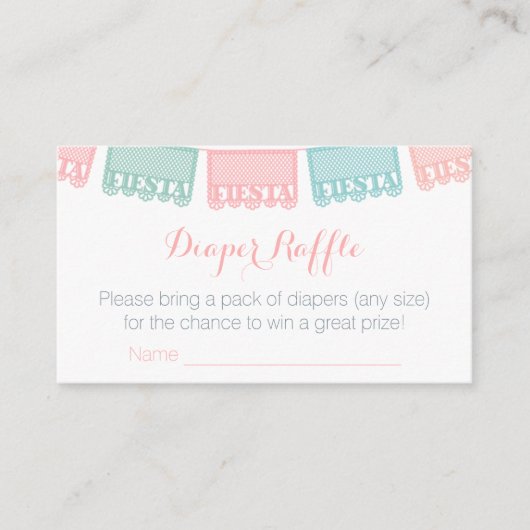 Die mexikanische Fiesta Kinderdusche bringt ein Bu Begleitkarte (Vorderseite)