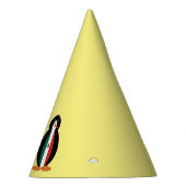Die mexikanische Flagge spricht Frau Pinguin Party Partyhütchen (Rechts)