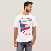 Die mexikanische Grenze des Trumpfs T-Shirt (Vorne ganz)