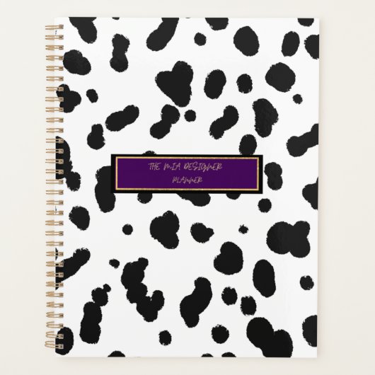 Die MIA Designer-Farbserie "Undated Luxe" Planer (Vorderseite)