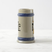 Die Michiana Koalition des trinkenden Stein Bierglas (Mittel)