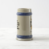 Die Michiana Koalition des trinkenden Stein Bierglas (Mittel)
