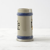 Die Michiana Koalition des trinkenden Stein Bierglas (Mittel)