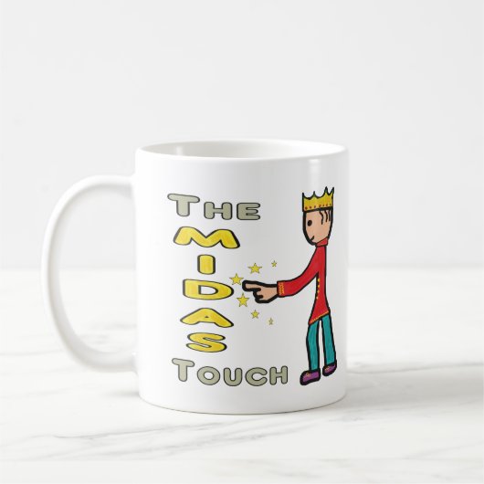 Die Midas-Touch Kaffeetasse (Links)