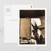Die Mighty Fitz - Ruder und Propeller Postkarte (Vorne/Hinten)