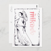 Die Mikado-Postkarte Postkarte (Vorne/Hinten)