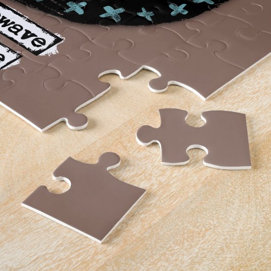 Die Mikrowelle explodiert das Puzzle (Seite)