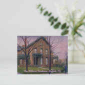 Die Milburn Residence Vintag Postcard Postkarte (Stehend Vorderseite)