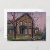 Die Milburn Residence Vintag Postcard Postkarte (Vorne/Hinten)