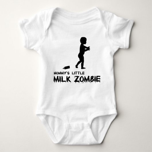 Die Milch-Zombie der Mama Baby Strampler (Vorderseite)