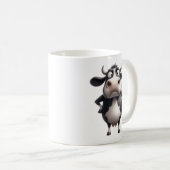 Die Milchkühe zu verweigern - der Kaffee ist besse Kaffeetasse (VorderseiteRechts)