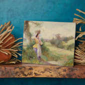 Die Milchmädchen, 1860 Fotoplatte (Seite)