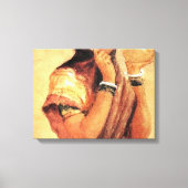 Die Milchmädchen 1904 von Raja Ravi Varma Leinwanddruck (Vorderseite)