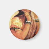 Die Milchmädchen 1904 von Raja Ravi Varma Magnet (Vorne)